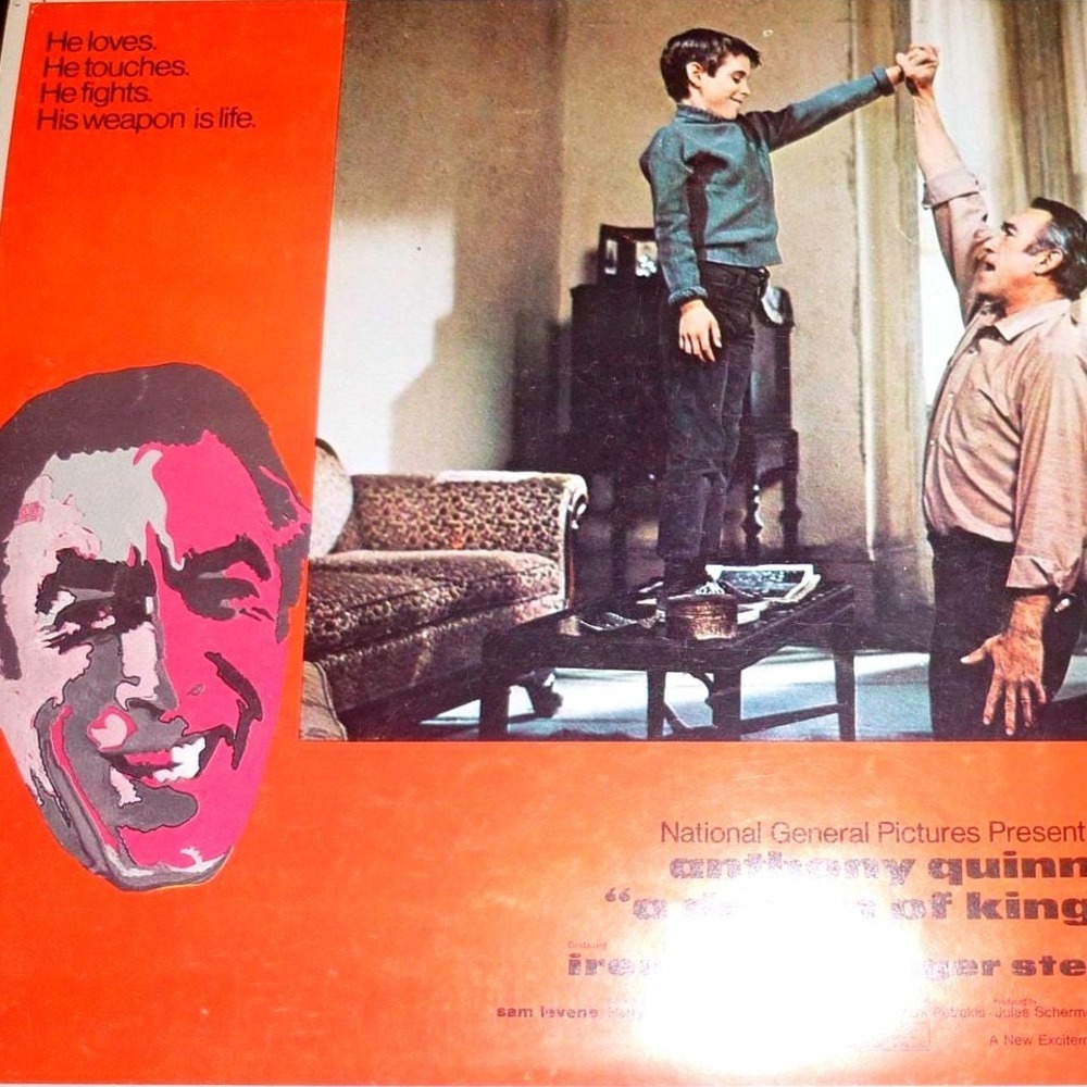 Vintage 1969 A Dream of Kings Lobby Card Anthony Quinn National General Movie